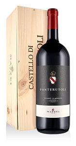 Красное Сухое Вино Chianti Classico DOCG Fonterutoli 2016 г. 3 л Gift Box
