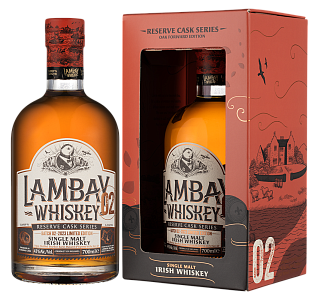 Виски Lambay Single Malt Irish Whiskey 0.7 л в подарочной упаковке
