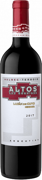 Вино Altos Las Hormigas Malbec Terroir Lujan de Cuyo 0.75 л