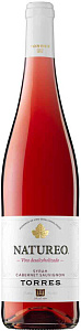 Розовое Полусладкое Вино безалкогольное Torres Natureo Dealcoholized Syrah - Cabernet Sauvignon 2018 г. 0.75 л