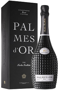 Белое Брют Шампанское Nicolas Feuillatte Palmes D'Or Brut 0.75 л в подарочной упаковке