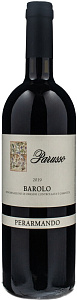 Красное Сухое Вино Parusso Barolo 2019 г. 0.75 л