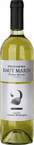 Белое Сухое Вино Haut Marin Amande Colombard & Sauvignon Cotes de Gascogne IGT Familles 0.75 л