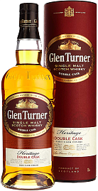 Виски Glen Turner Heritage Double Cask 0.7 л Gift Box
