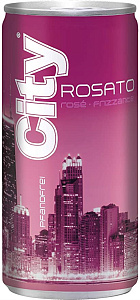 Розовое Полусухое Игристое вино Peter Mertes City Rosato 0.2 л Can