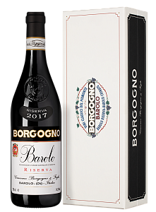 Красное Сухое Вино Barolo Riserva Borgogno 2017 г. 0.75 л
