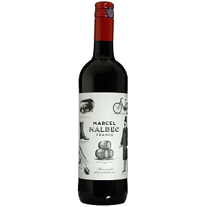 Красное Сухое Вино Le Cedre Marcel Malbec 2020 г. 0.75 л