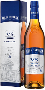 Коньяк Jules Gautret VS 0.7 л в подарочной упаковке