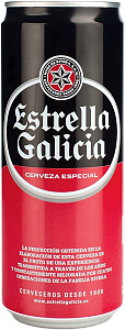 Пиво Estrella Galicia Can 0.5 л