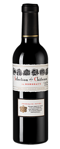 Красное Сухое Вино Selection des Chateaux de Bordeaux Rouge 0.375 л