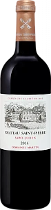 Красное Сухое Вино Chateau Saint-Pierre Saint-Julien AOC 2014 г. 0.75 л