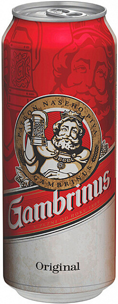 Пиво Gambrinus Original Can 0.5 л