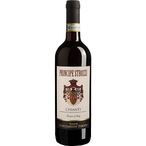 Красное Сухое Вино Principe Strozzi Chianti 2020 г. 0.75 л