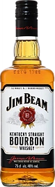 Виски Jim Beam Kentucky Straight Bourbon Whiskey 0.75 л