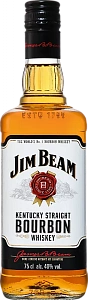 Виски Jim Beam Kentucky Straight Bourbon Whiskey 0.75 л