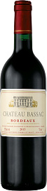 Вино Chateau Bassac Bordeaux AOC 0.75 л