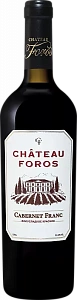 Красное Полусладкое Вино Chateau Foros Cabernet Franc 0.75 л