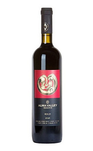 Красное Сухое Вино Alma Valley Merlot Reserve 1.5 л в подарочной упаковке