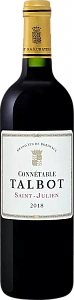 Красное Сухое Вино Connetable Talbot Saint-Julien AOC Chateau Talbot 2018 г. 0.75 л