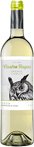 Белое Сухое Вино Cuatro Rayas Organic Verdejo Rueda DO 0.75 л