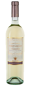 Белое Сухое Вино Pinot Grigio Sortesele 2020 г. 0.75 л