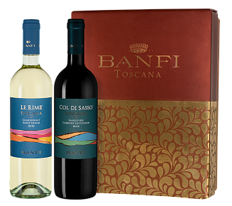 Вино Banfi: Col di Sasso + Le Rime 0.75 л 2 шт.