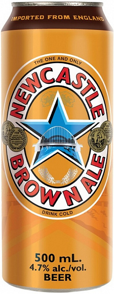 Пиво Newcastle Brown Ale Can 0.5 л