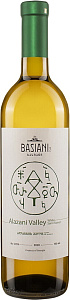 Белое Полусладкое Вино Basiani Alazani Valley White 0.75 л