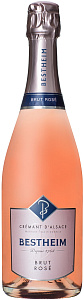 Розовое Брют Игристое вино Bestheim Cremant d'Alsace AOC Brut Rose 0.75 л