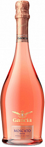 Розовое Сладкое Игристое вино Gancia Moscato Rose 0.75 л