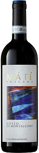 Красное Сухое Вино Rosso di Montalcino DOC Mate 2016 г. 0.75 л