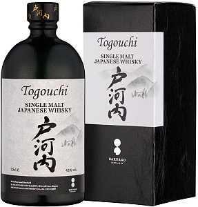 Виски Togouchi Single Malt 0.7 л Gift Box
