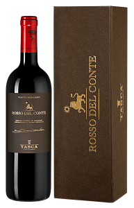 Красное Сухое Вино Tenuta Regaleali Rosso del Conte 2015 г. 0.75 л Gift Box
