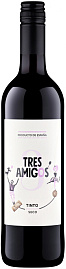 Вино Tres Amigos Tinto Seco 0.75 л