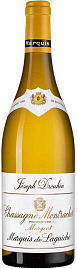 Вино Chassagne-Montrachet Premier Cru Morgeot Marquis de Laguiche 2021 г. 0.75 л