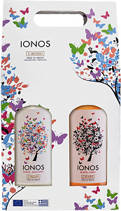  Вино Cavino Ionos White + Ionos Rose 1.5 л Gift Box