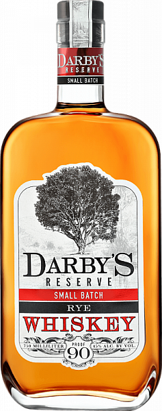 Бурбон Darby's Reserve Small Batch Rye 0.75 л
