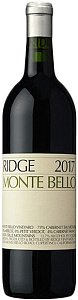Красное Сухое Вино Monte Bello 2017 г. 0.75 л