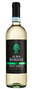 Белое Полусухое Вино Alma Romana Pinot Grigio 0.75 л
