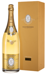 Белое Брют Шампанское Louis Roederer Cristal 2007 г. 1.5 л Gift Box