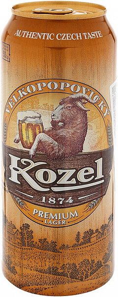 Пиво Velkopopovicky Kozel Premium Can 0.5 л