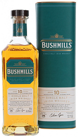 Виски Bushmills Single Malt 10 Year Old 0.7 л Gift Box