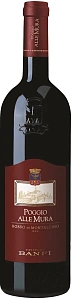 Красное Сухое Вино Rosso di Montalcino Poggio alle Mura 0.75 л в подарочной упаковке