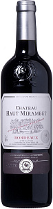 Красное Сухое Вино Chateau Haut Mirambet Bordeaux 0.75 л