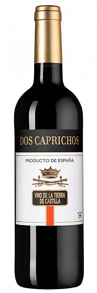 Вино Dos Caprichos Tinto 2021 г. 0.75 л