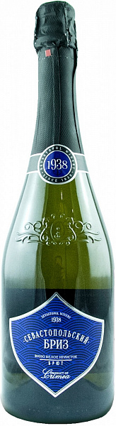 Игристое вино Севастопольский Бриз Брют 0.75 л