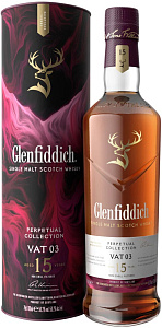 Виски Glenfiddich Perpetual Collection Vat 03 15 Years Old 0.7 л в подарочной упаковке