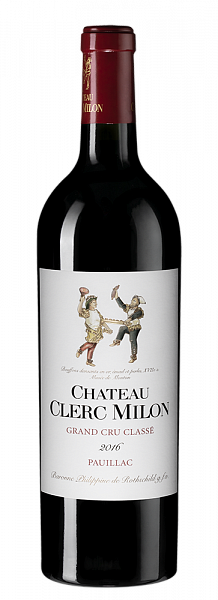 Вино Chateau Clerc Milon 2016 г. 0.75 л