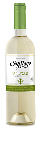 Белое Полусладкое Вино Santiago 1541 White 0.75 л