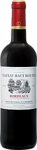 Красное Сухое Вино Chateau Haut Bon Fils Bordeaux AOC 2020 г. 0.75 л